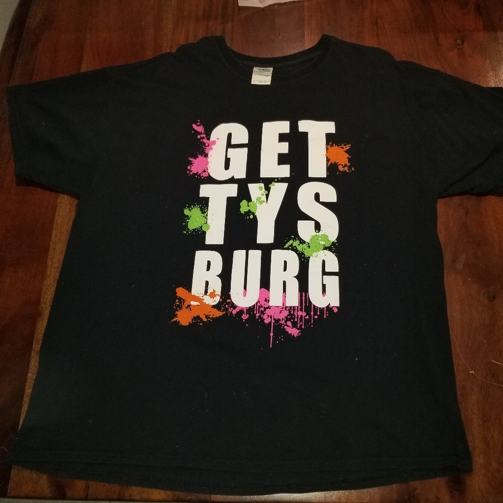 Gettysburg Paint Ball Splatter Paint Tee